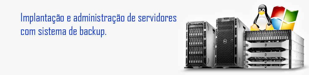 administração de servidores backup indaiatuba